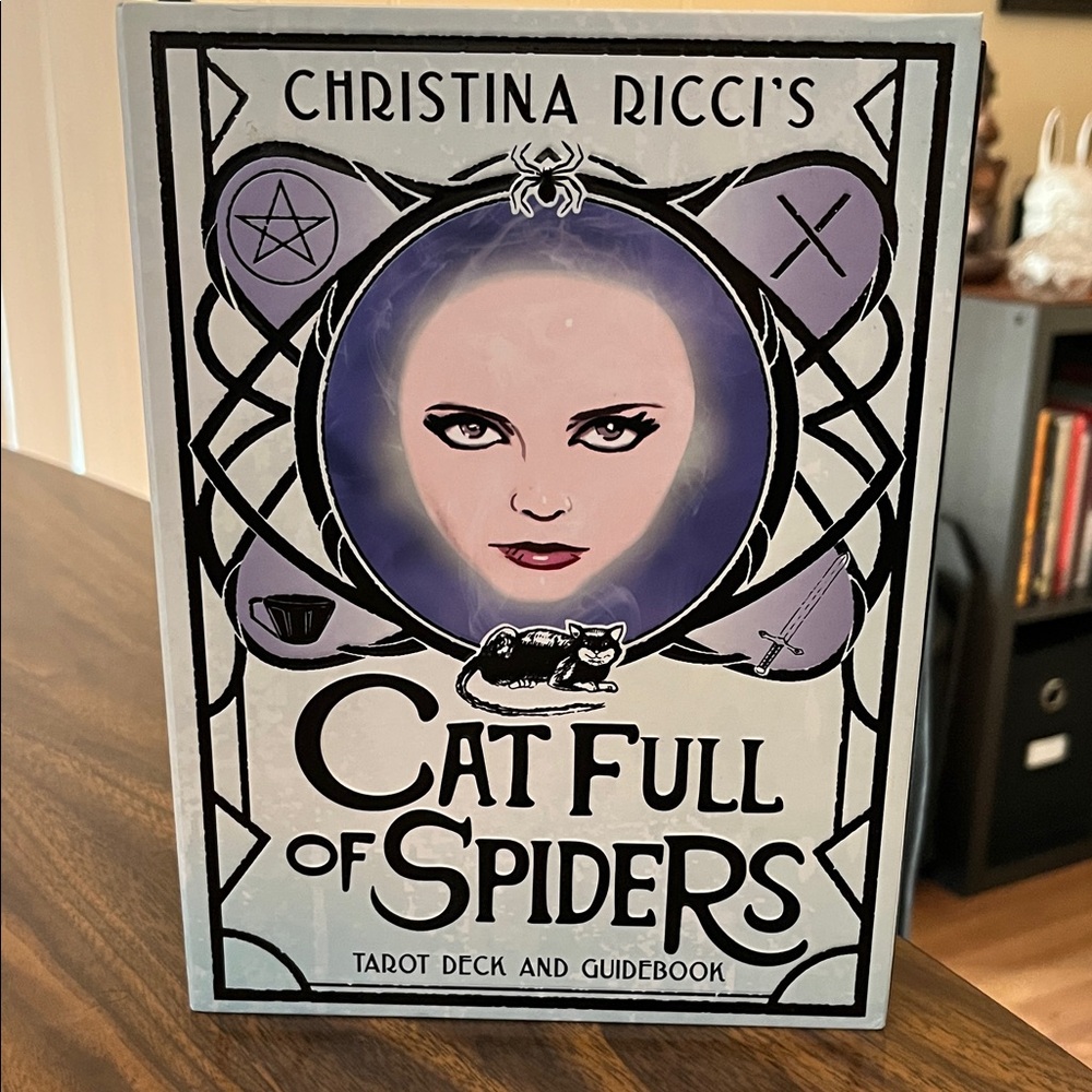 Christina Ricci’s “Cat Full of Spiders”tarot deck and guidebook